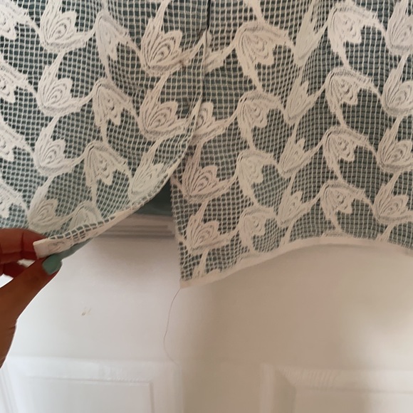 Tory Burch Authentic Brooklyn Sleeveless Lace Dress Size 12 - Picture 9 of 10